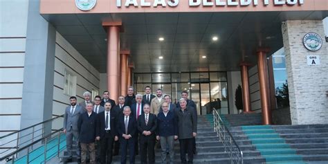 Başkan Büyükkılıç’tan Talas Belediyesi’ne ziyaret